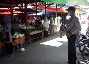 Cegah Penyebaran Covid-19, Polsek Kuala Kampar Terapkan PPKM