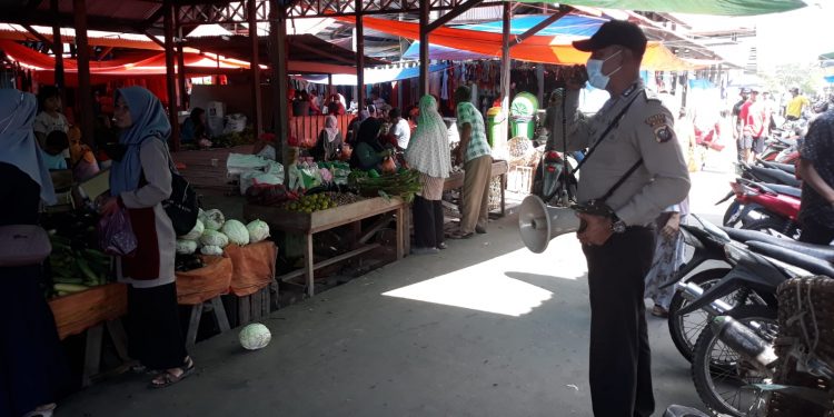 Cegah Penyebaran Covid-19, Polsek Kuala Kampar Terapkan PPKM