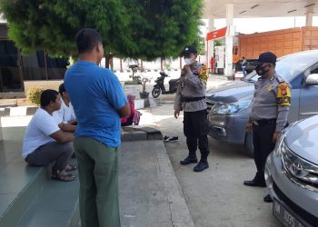 Polsek Ukui gelar Operasi Yustisi dan Sosialisasi Vaksinasi