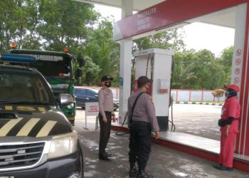 Patroli Objek Vital, Polsek Bandar Sei Kijang Antisipasi Aksi C3 di Sejumlah Titik