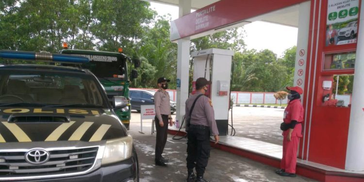 Patroli Objek Vital, Polsek Bandar Sei Kijang Antisipasi Aksi C3 di Sejumlah Titik