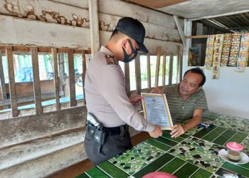 Polsubsektor Pelalawan Optimalkan Giat Patroli dan Sosialisasi Cegah Karhutla