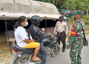 Polsek Kerumutan Minta Warga Terapkan Prokes