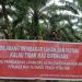 Antisipasi Karhutla, Personil Polsek Bandar Sei Kijang Sampaikan Maklumat Kapolda Riau