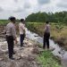 Pastikan Wilayah Aman, Polsek Pangkalan Kerinci Cek Area Rawan Terbakar