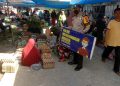 Polsek Bunut Gelar Patroli Keamanan dan Penertiban Prokes di Pasar Minggu Wilkum