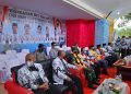 Polsek Ukui Amankan Upacara Penutupan HUT PGRI Ke-76 di Desa Tri Mulya Jaya