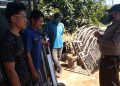 Polsek Ukui Gelar Patroli Kamtibmas dan Ajak Masyarakat Disiplin Prokes