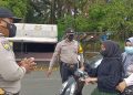 Lindungi Masyarakat dari Paparan Covid-19, Kapolsek Kerumutan Kerahkan Personil Lakukan Operasi Yustisi