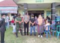 Polsubsektor Pelalawan Amankan Giat Vaksinasi di Desa Batang Nilo Kecil