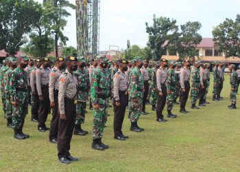 Siswa Dikmaba TNI AD dan DiktukBa Polri Kunjungi Mako Satbrimob Polda Riau