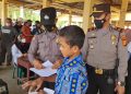 Genjot Percepatan Vaksinasi, Polsek Pangkalan Kuras Terus Lakukan Pemantauan