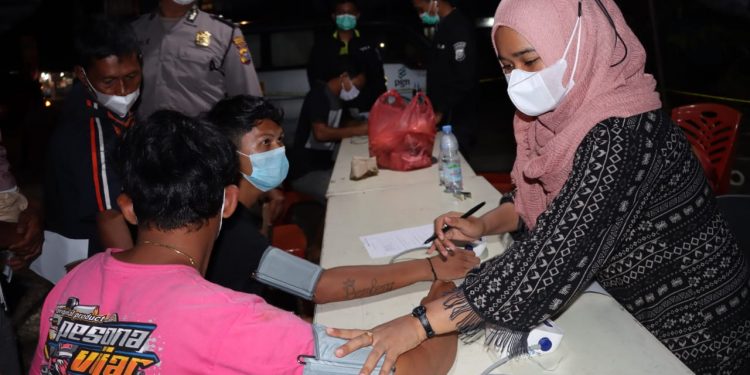 Update 19 Desember, Vaksinasi Covid-19 di Wilkum Polres Pelalawan Sasar 5.706 Orang