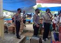 Polsek Pangkalan Lesung Perketat Yustisi, Gencarkan Imbauan Prokes dan Vaksinasi
