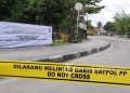 Jelang Malam Pergantian Tahun Baru, Satpol PP Pekanbaru Tutup Dua RTH