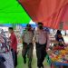 Polsek Pangkalan Kuras Operasi Yustisi di Pasar, Imbau Masyarakat Terapkan Prokes dan Ikuti Vaksinasi