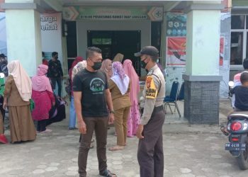 Patroli KRYD, Polsek Langgam Pantau Aktivitas Masyarakat dan Penerapan Prokes