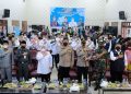 Wakapolda Riau Tinjau Pelaksanaan Vaksinasi Massal di Bengkalis
