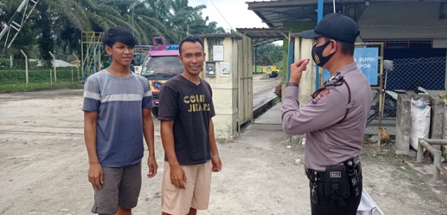 Cegah Penularan Virus Corona, Polsek Langgam Giatkan Operasi Yustisi
