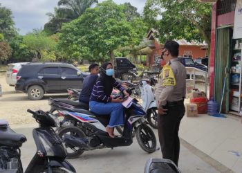 Jadikan Wilayah yang Aman dan Nyaman, Polsek Langgam Terus Gencar Patroli