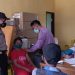 Sukseskan Giat Vaksinasi di Wilayah Binaan, Polsek Teluk Meranti Bantu Kawal