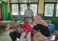 Percepatan Vaksinasi Anak Usia 6-11 Tahun, Polsek Ukui dan Puskesmas sasar Siswa SD