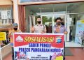 Polsek Pangkalan Kuras Tetap Semangat Sosialisasikan Saber Pungli Terhadap Masyarakat