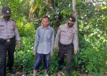 Polsek Bandar Sei Kijang Rutin Tinjau Ke Lahan Rawan dan Sosialisasi Karhutla, Ini Tujuannya