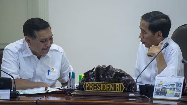 Luhut Angkat Telepon saat Jokowi Pidato, Ini Respon Pemerintah