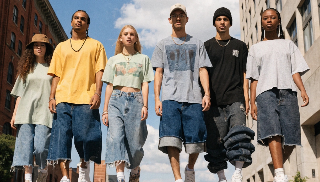 Oversized Silhouettes & Jorts