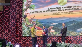 BRIN Berikan Sarwono Award pada Pakar Konservasi UI